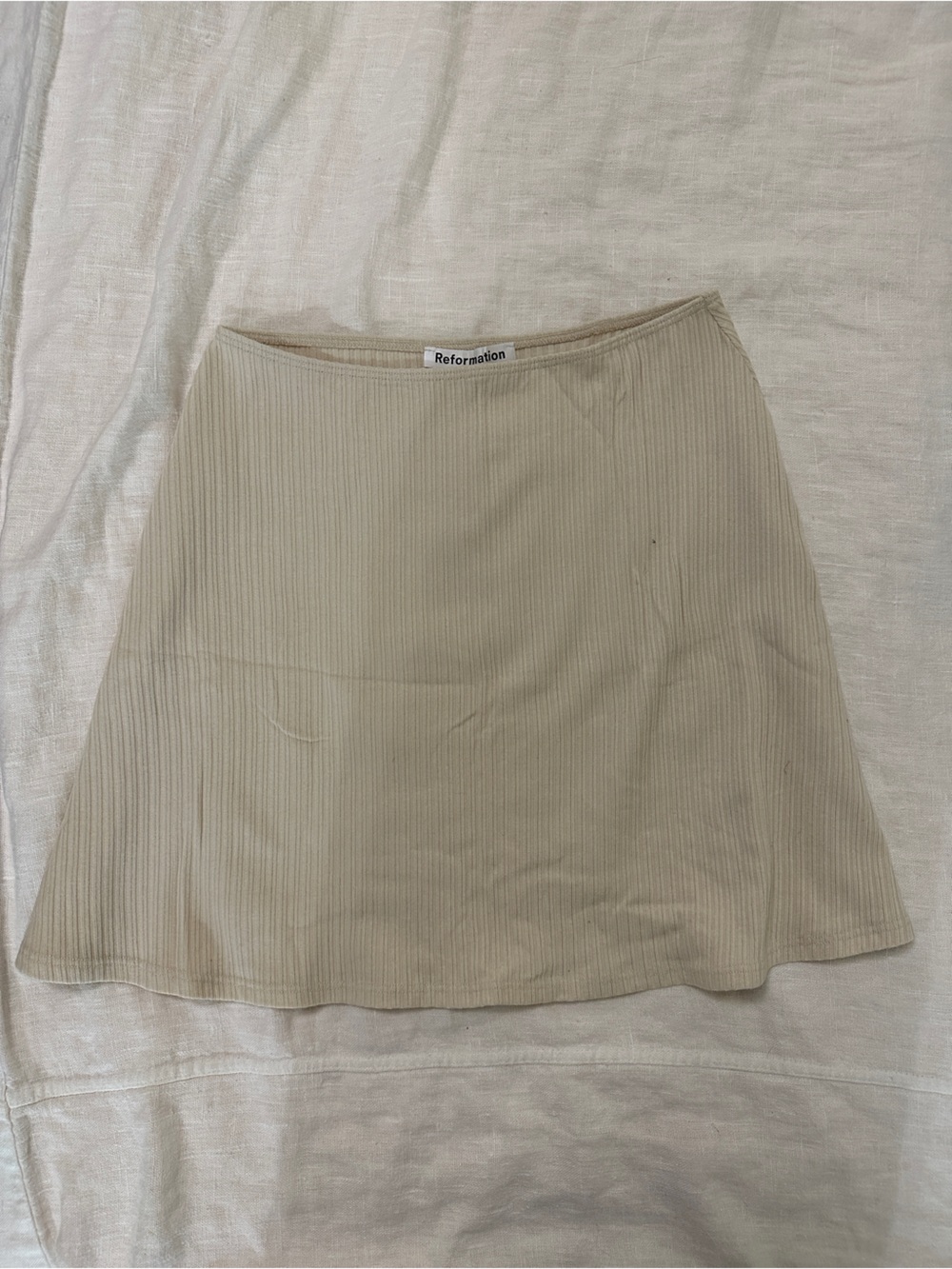 Reformation Eco Rib Skirt